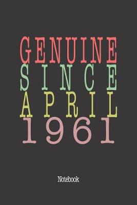 Book cover for Genuine Since April 1961