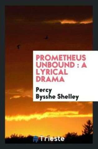 Cover of Prometheus Unbound