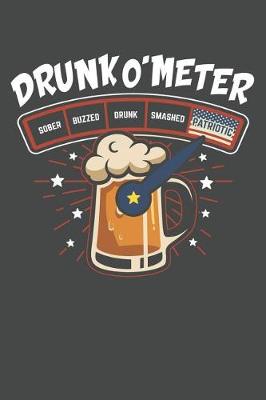 Book cover for Drunkometer Sober Buzzed Drunk Smashed Patriotic