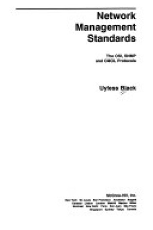 Cover of Network Management Standards