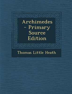 Book cover for Archimedes