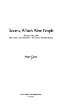 Book cover for Rooms, Which Were People