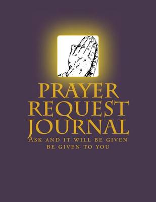 Book cover for Prayer Request Journal