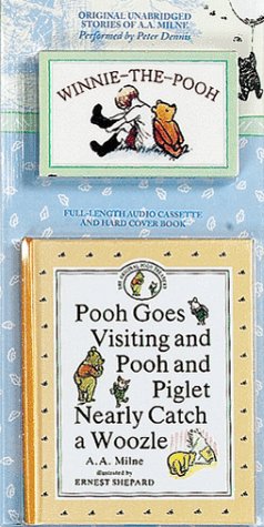 Book cover for Pooh Goes Visiting with Book