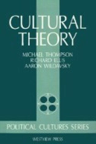Cover of Cultural Theory