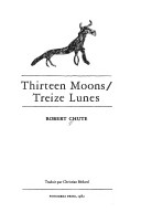 Book cover for Thirteen Moons