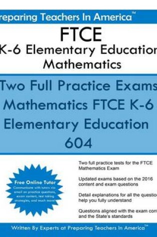 Cover of FTCE K-6 Elementary Education Mathematics