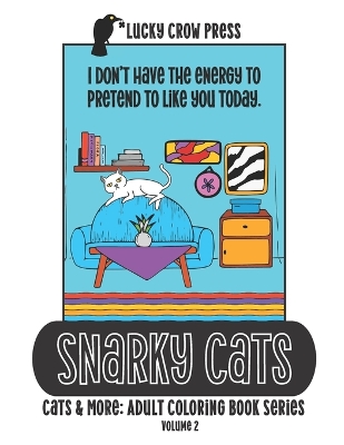 Book cover for Snarky Cats