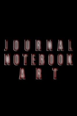 Book cover for Journal Notebook Art