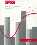 Book cover for SPSS Base 7.0 for Windows User's Guide Package