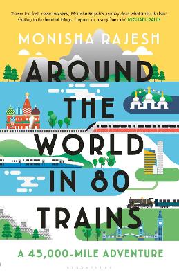 Book cover for Around the World in 80 Trains