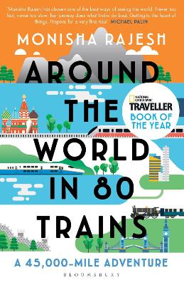 Book cover for Around the World in 80 Trains