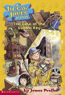 Cover of Jigsaw Jones #19: The Case of the Golden Key