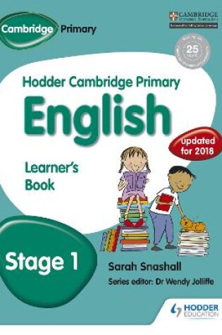 Cover of Hodder Cambridge Primary English: Learner's Book Stage 1