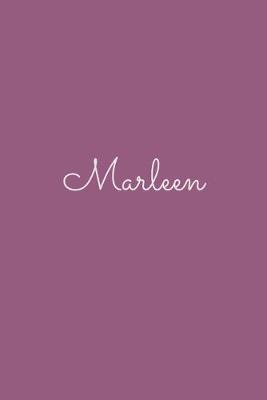 Book cover for Marleen