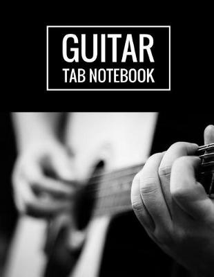 Book cover for Guitar Tab Notebook