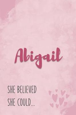 Book cover for Abigail She Believe She Could