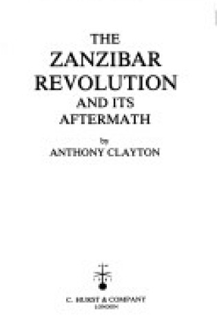 Cover of Zanzibar Revolution and Its Aftermath