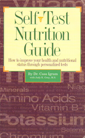 Book cover for Self Test Nutrition Guide