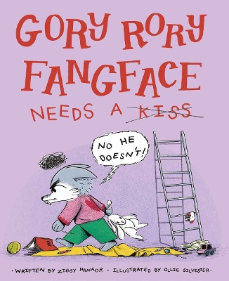 Book cover for Gory Rory Fangface Needs a Kiss