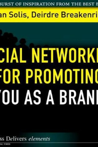 Cover of Social Networking for Promoting YOU as a Brand