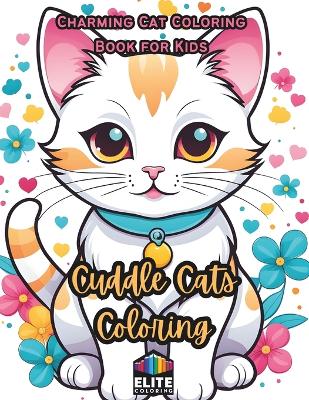 Book cover for Cuddle Cats Coloring