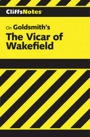 Cover of Goldsmith's the Vicar of Wakefield