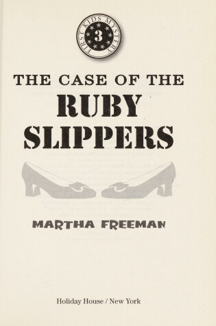 Cover of The Case of the Ruby Slippers