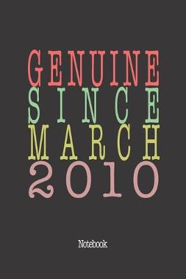 Book cover for Genuine Since March 2010