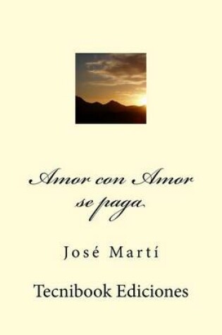 Cover of Amor Con Amor Se Paga