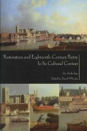 Book cover for Restoration and Eighteenth-Century Poetry in Its Cultural Context, an Anthology