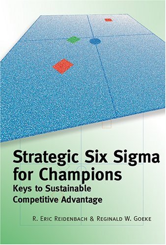 Book cover for Strategic Six SIGMA for Champions