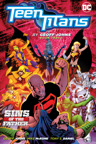Cover of Teen Titans by Geoff Johns Book Three