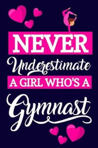 Cover of Never Underestimate A Girl Who's A Gymnast