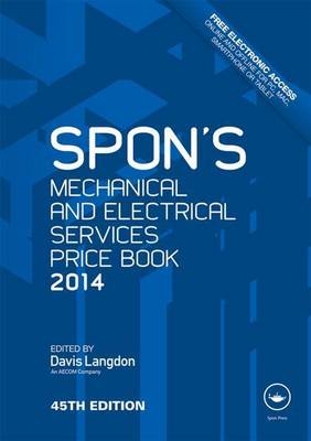 Book cover for Spon's Mechanical and Electrical Services Price Book: 2009. Spon's Price Books.