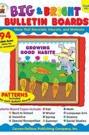 Cover of Big & Bright Bulletin Boards, Grades Pk-3