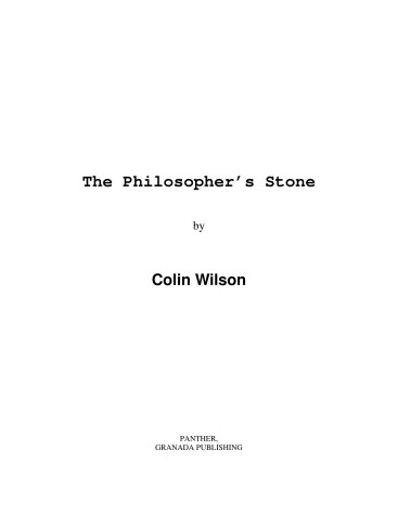 Book cover for Philosophers Stone P