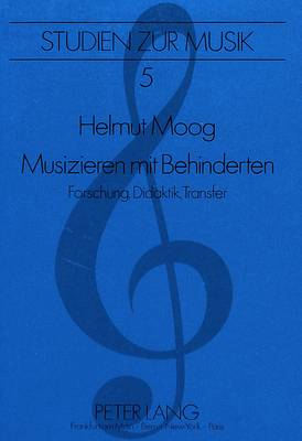 Book cover for Musizieren Mit Behinderten