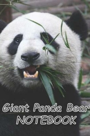 Cover of Giant Panda Bear NOTEBOOK