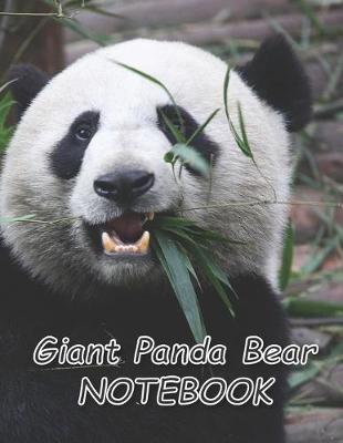 Book cover for Giant Panda Bear NOTEBOOK