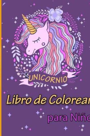 Cover of Unicornio Libro de Colorear para Ni�os
