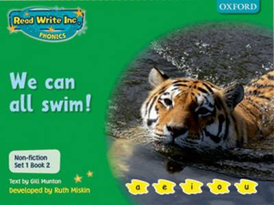 Book cover for Read Write Inc. Phonics: Non-fiction Set 1 (Green): We Can All Swim!