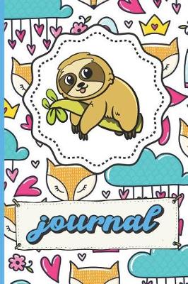 Book cover for Lazy Sloth Journal