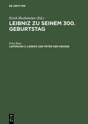 Book cover for Leibniz Und Peter Der Grosse