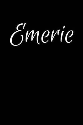 Book cover for Emerie