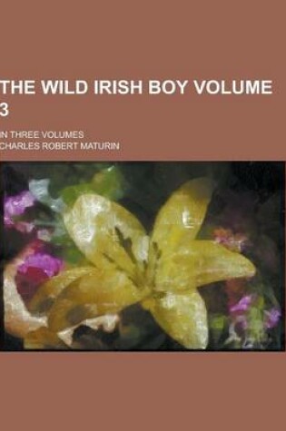 Cover of The Wild Irish Boy; In Three Volumes Volume 3