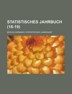 Book cover for Statistisches Jahrbuch (18-19)