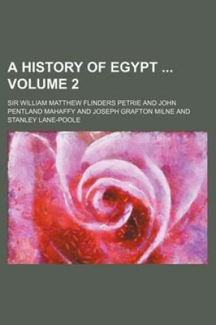 Cover of A History of Egypt Volume 2