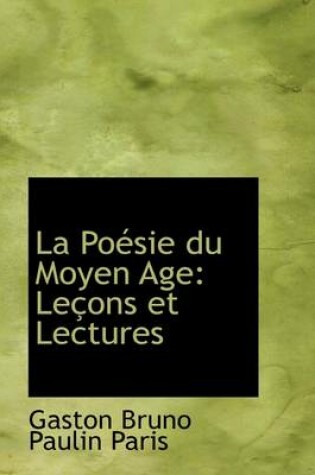Cover of La Po Sie Du Moyen Age