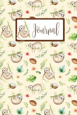 Book cover for Tropical Sloth Journal